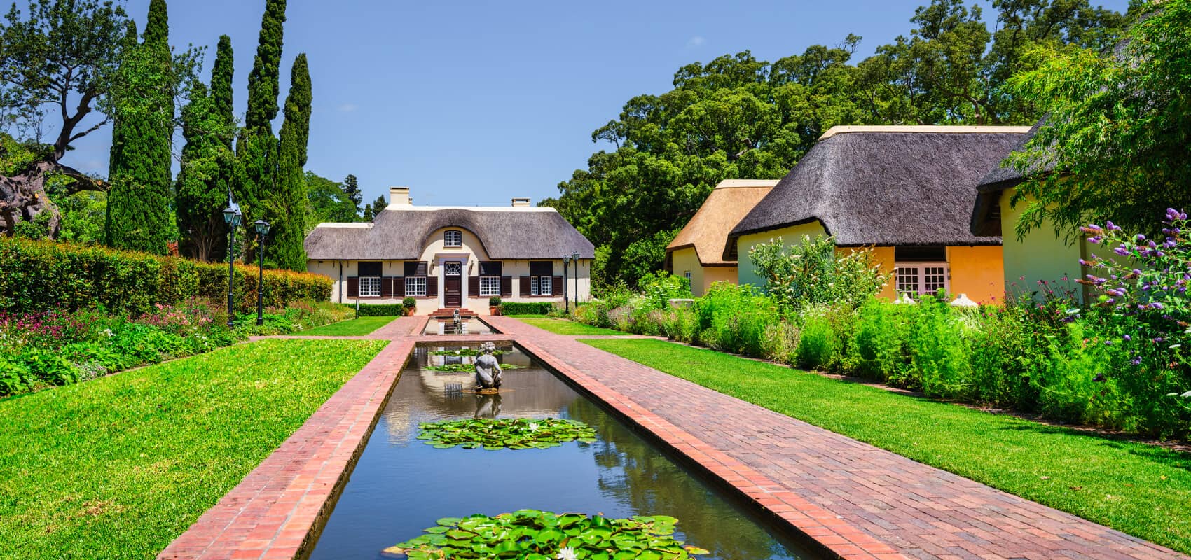Scenic view of the Vergelegen Wine Estate in Cape Winelands