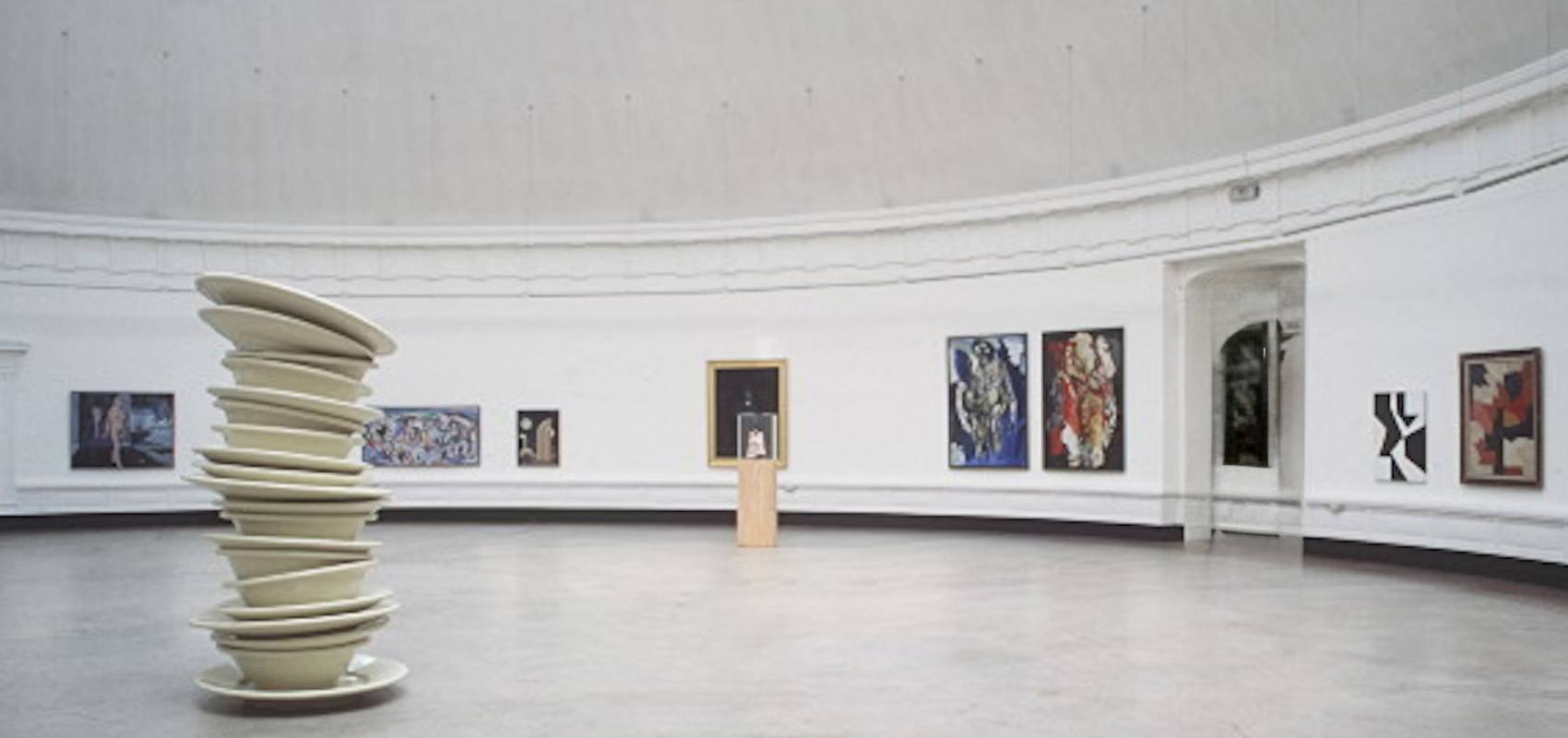 Exterior view of one of Ghent's museums, possibly STAM or MSK