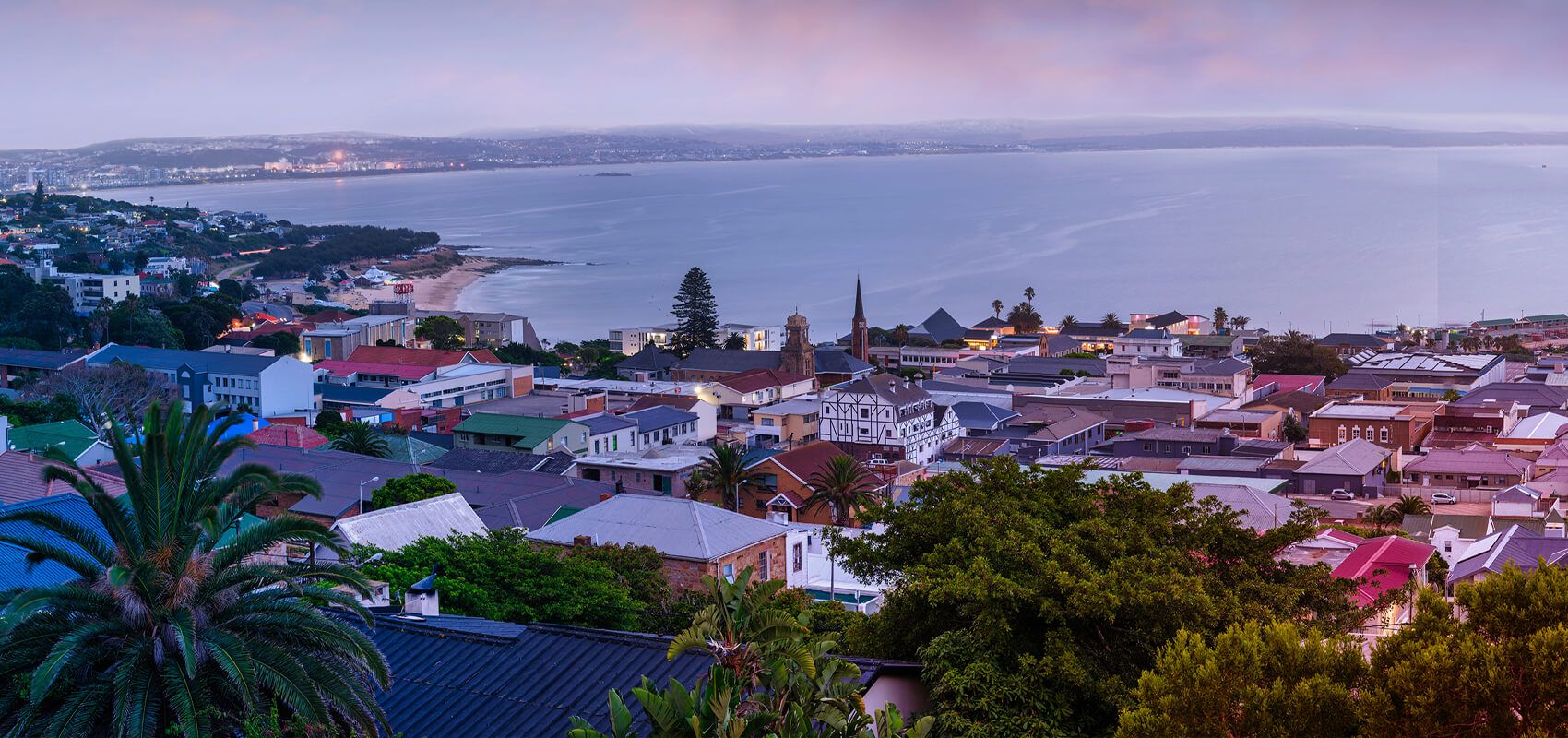 Scenic Mossel Bay, a vibrant coastal town along South Africa's Garden Route